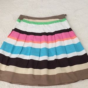 Talbots multi color skirt